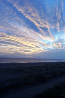 Sunrise at Anderby Creek. Copyright &copy; David Quinton 2008