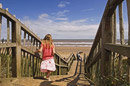 Looking forward to a day at the beach, Mablethorpe. Copyright &copy; Chris Parker Photography 2008.
