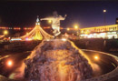 Skegness is lit up in the distance. Copyright &copy; Chris Parker Photography 2008.