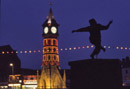 The Clock Tower at night. Copyright &copy; Chris Parker Photography 2008.