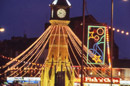 The Clock Tower lights up the resort. Copyright &copy; Chris Parker Photography 2008.