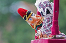 Punch and Judy shows at the Tower Gardens, Skegness in the summer season. Copyright &copy; Chris Parker Photography 2008.