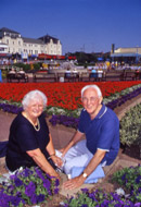 The landscaping at Tower Gardens Skegness. Copyright &copy; Chris Parker Photography 2008.