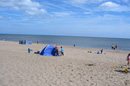 Sandy, golden beaches at Trusthorpe and Sutton on Sea. Copyright &copy; Maria Vincent 2008