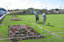 Bowling is very popular the  Greens at Sutton-on-Sea. Copyright &copy; Maria Vincent 2009